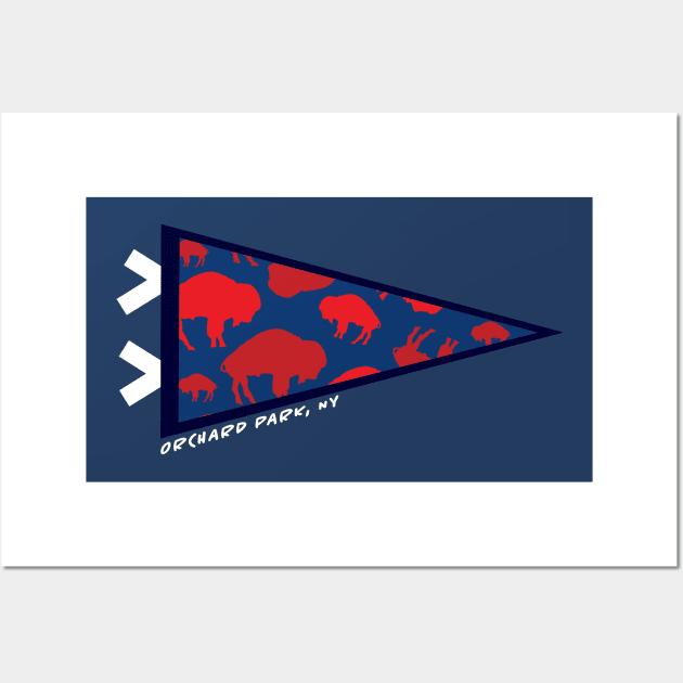 Orchard park Pennant Wall Art by gabdefazio